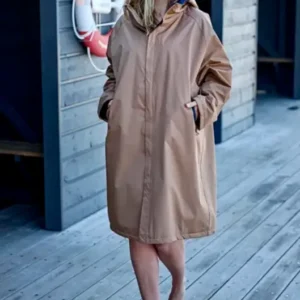 Södahl North Winterbademantel - Warm Taupe
