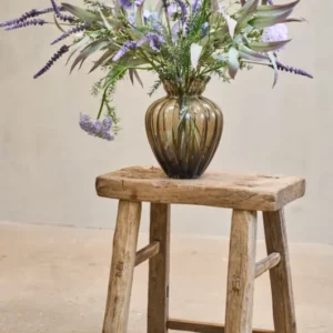 Vase Justine big brown - Mundgeblasen