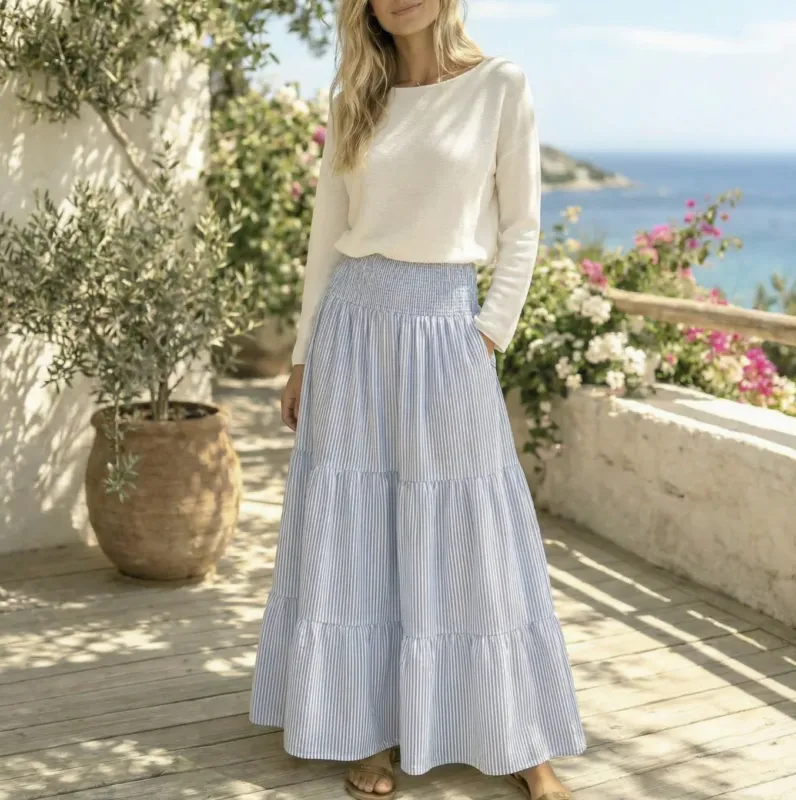 Bluse Dagmar – superweiche Qualität – Offwhite
