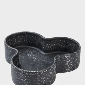 HUMDAKIN Terrazzo Schüssel - Pisa Terrazzo 115 Black