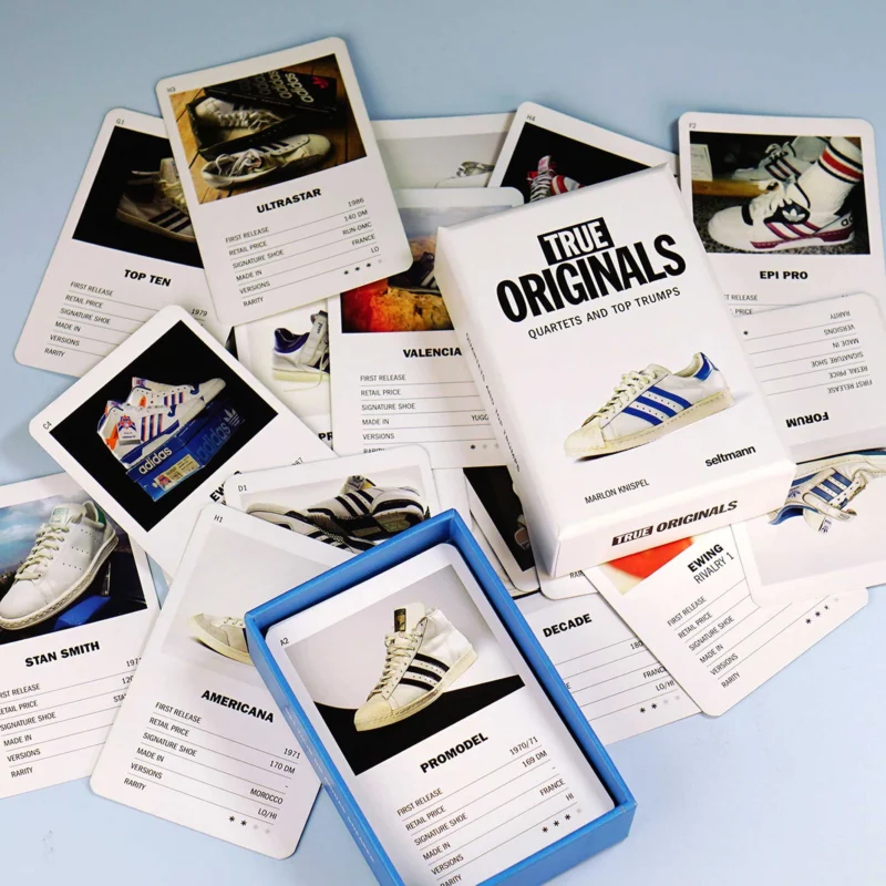 TRUE ORIGINALS QUARTETT | Marlon Knispel | seltmann+söhne