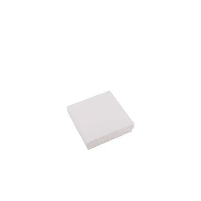 Kraft Gift Boxes with Lids 12x12x3cm White