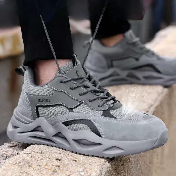 Wear-Resistant Tough Industrial Comfortable Work Boots - Image 0