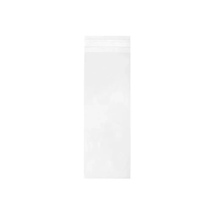 Plastic Bags 11.3x31.1cm Transparent Peel and Seal