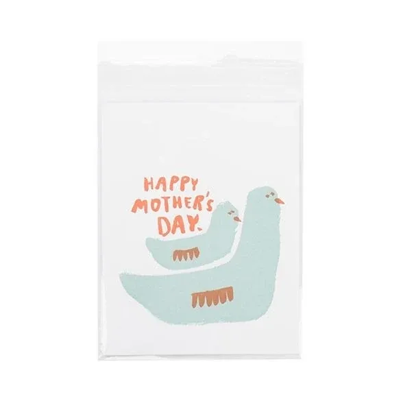 Plastic Bags 11.4x14.1cm Transparent Peel and Seal