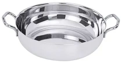 Edelstahl Beilageschale flach 18 cm - CPGASTRO