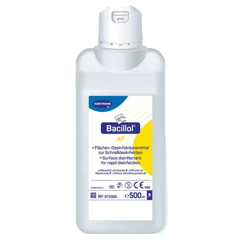 Bacillol® AF – Alkoholisches Schnell-Desinfektionsmittel für höchste Hygienestandards 500 ml