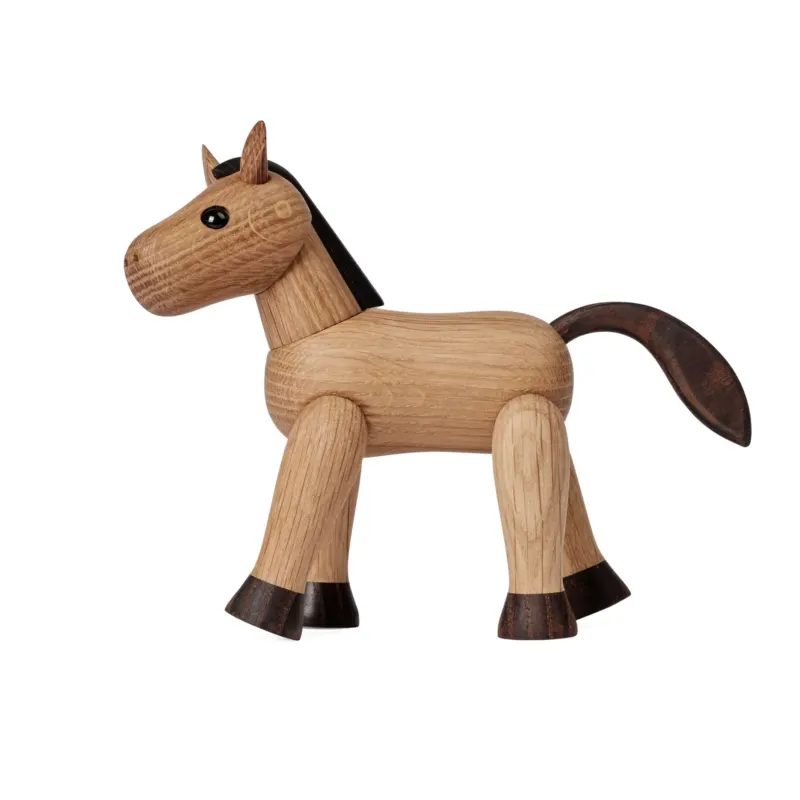 Holzpferd Beauty Groß – Eiche · L 16 cm | Spring Copenhagen