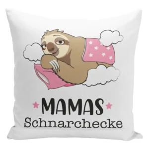 Bild: Kissen - Faultier Mamas Schnarchecke V2.