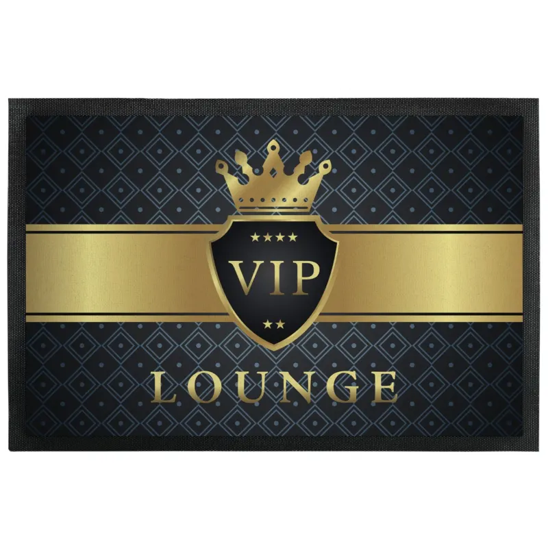 Bild: Fußmatte mit Gummilippe - VIP Lounge.