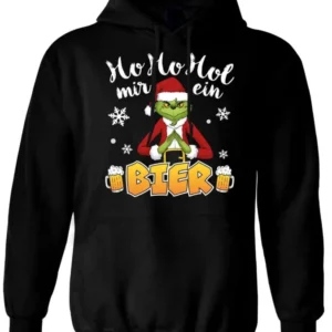 Bild: Hoodie - Grinch - Ho Ho Hol mir ein Bier.