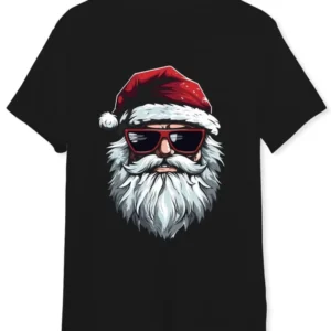 Bild: T-Shirt Herren - Cooler Weihnachtsmann.