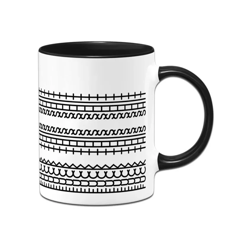 Bild: Tasse - Fuck this Shit-Muster (Rundumdruck).