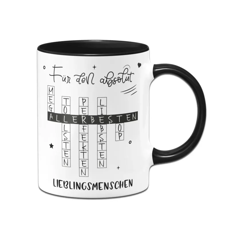 Bild: Tasse - Für den absolut allerbesten Lieblingsmenschen der Welt.
