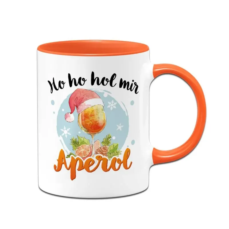 Bild: Tasse - Ho Ho Hol mir Aperol (Aperol Glas).