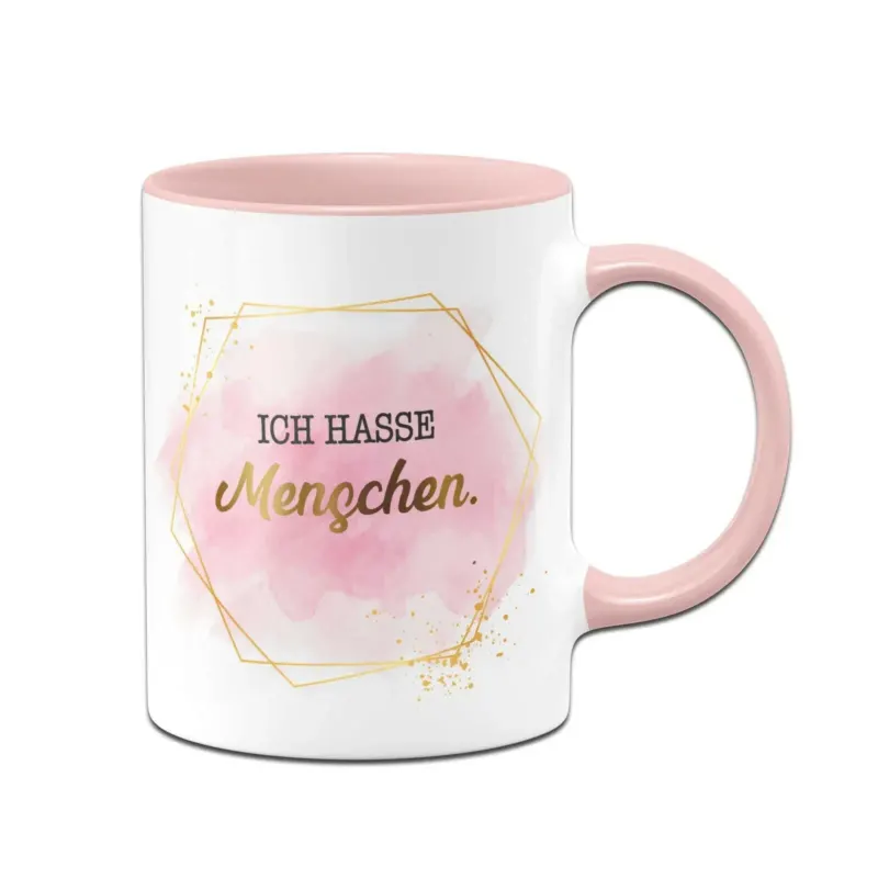 Bild: Tasse - Ich hasse Menschen. - Lady Boss.