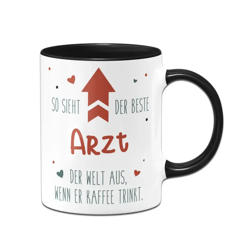 Bild: Tasse - So sieht der beste Arzt der Welt aus, wenn er Kaffee trinkt..