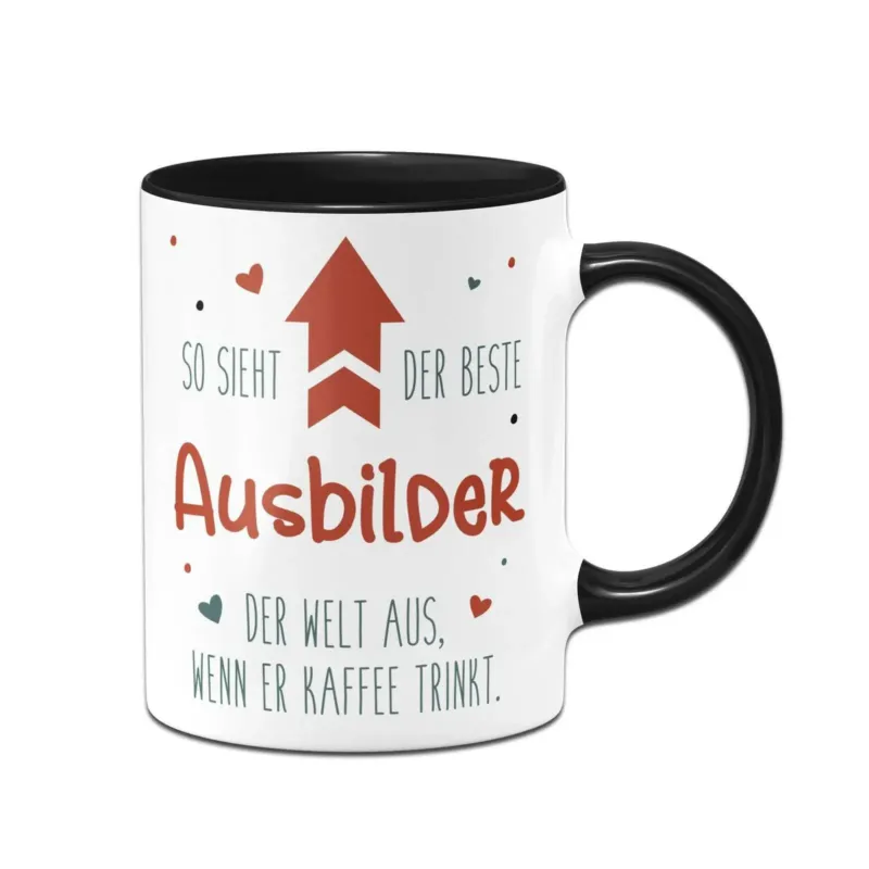 Bild: Tasse - So sieht der beste Ausbilder der Welt aus, wenn er Kaffee trinkt..