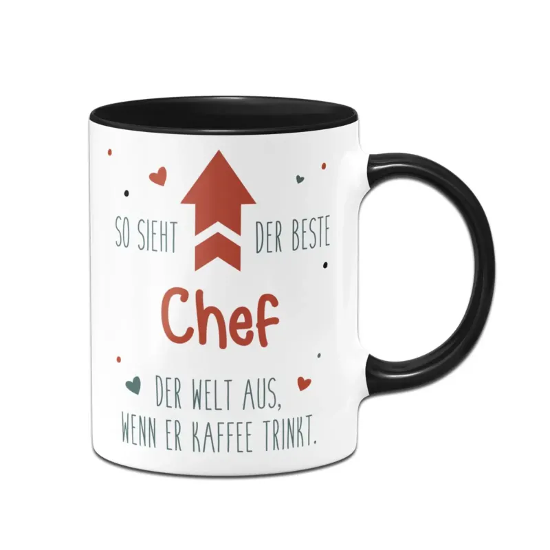Bild: Tasse - So sieht der beste Chef der Welt aus, wenn er Kaffee trinkt..