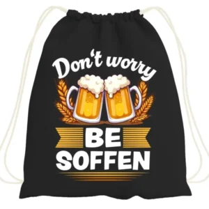 Bild: Turnbeutel - Don't worry BE SOFFEN.
