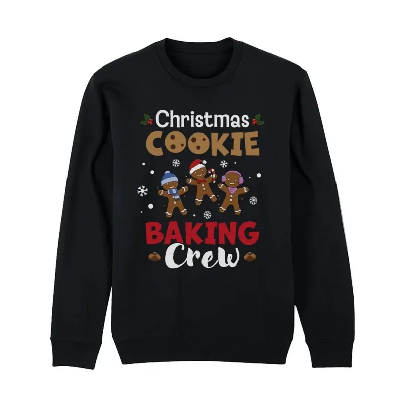 Bild: Weihnachtspullover - Christmas Cookie Baking Crew.