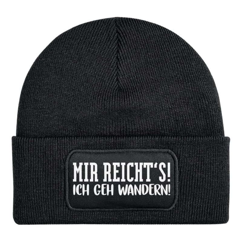Beanie Mütze - Mir reicht's! Ich geh wandern!