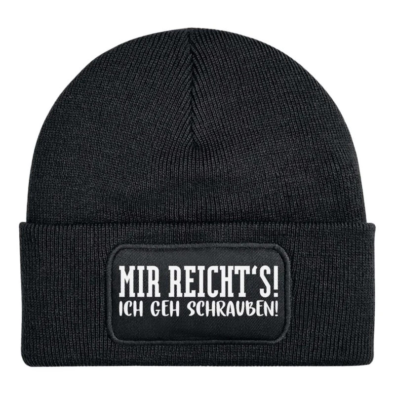 Beanie Mütze - Mir reicht's! Ich geh schrauben!
