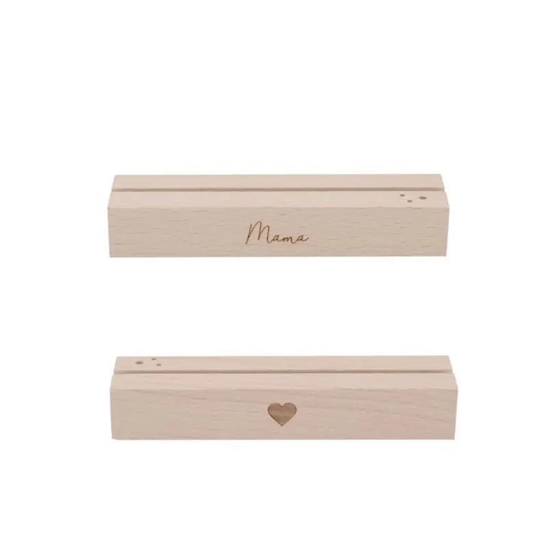 Karten- und Blumenhalter 2er Set 'Mama'