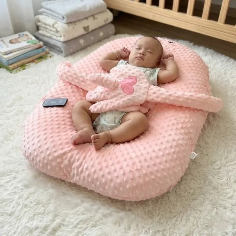 Dual Arm Cuddle Support Baby Anti Roll Pillow - Image 0
