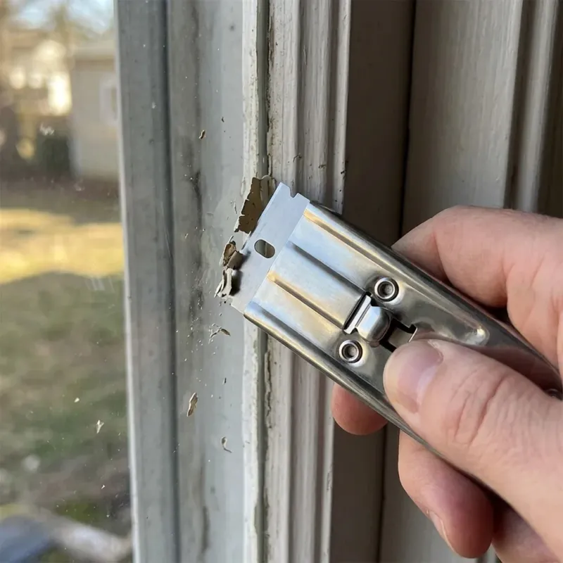 Compact Window Dirt Scraper Paint Remover