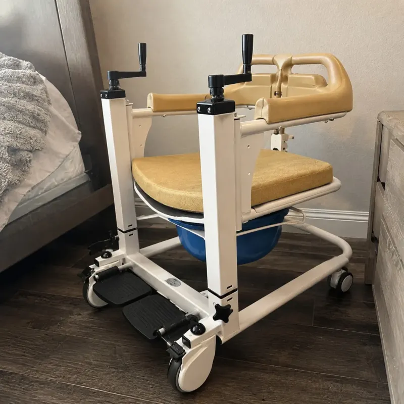 Elderly Patient Transfer Lift Handicapped Wheelchair - Image 0