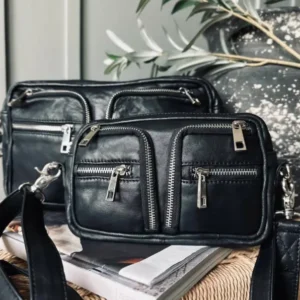 Crossbody Geneva – Black / silver - VIAMAJA.DK