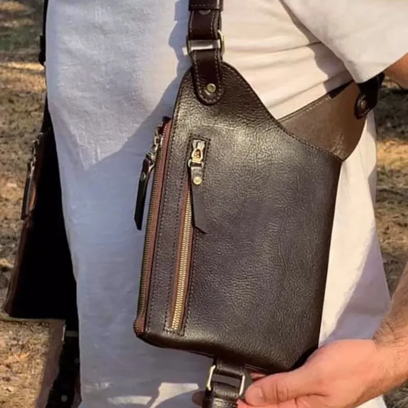 Retro Vintage Crossbody Tactical Bag - Image 0