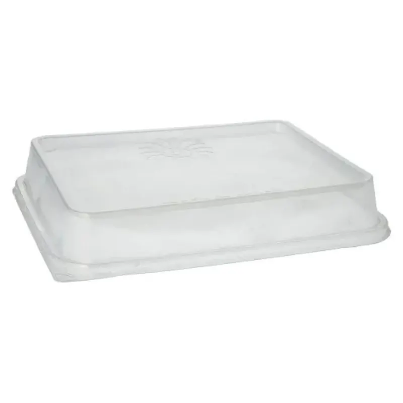Deckel für Menüschalen, Kunststoff, transparent 1 Karton (9 Packungen × 20 Stück)