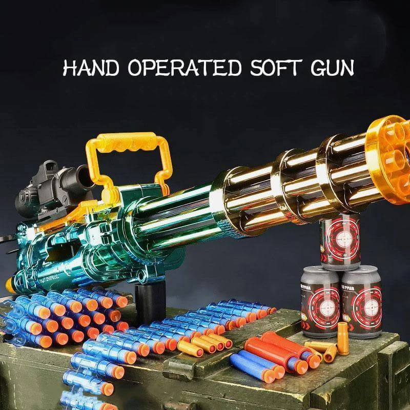 Continuous Soft Shot Bullet Machine Toy - Image 0