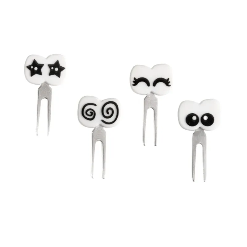 LEKKABOX Augen Edelstahl Piekser 4er Set