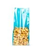 Block Bottom Bags Neon Blue w/ Paper Insert 12,7x7,6x30,5 cm