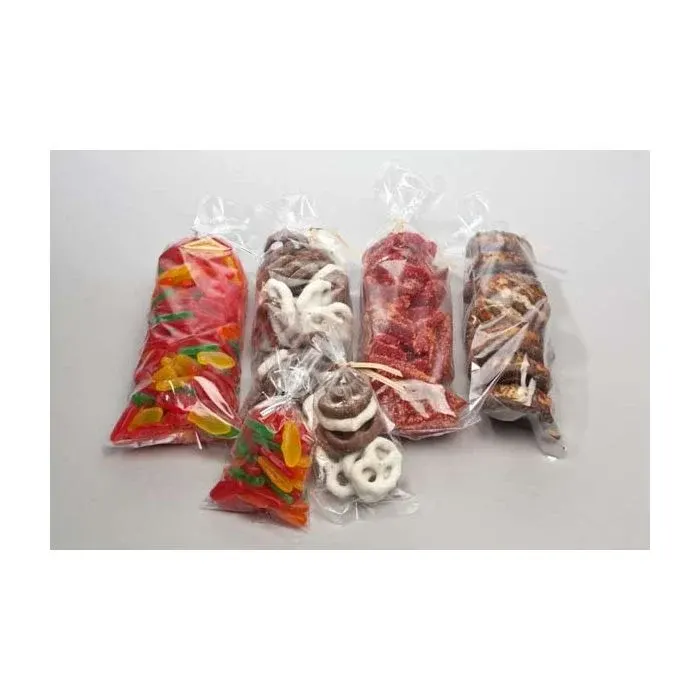 Plastic Bags 7.6x25.4cm Clear Polypropylene