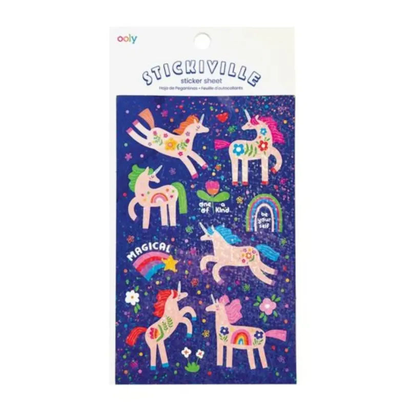 Stickiville Stickers 'Magische Einhörner'
