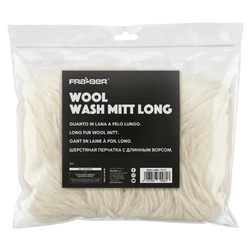 INNOVACAR Wool Wash Mitt Long langfloriger Wollhandschuh