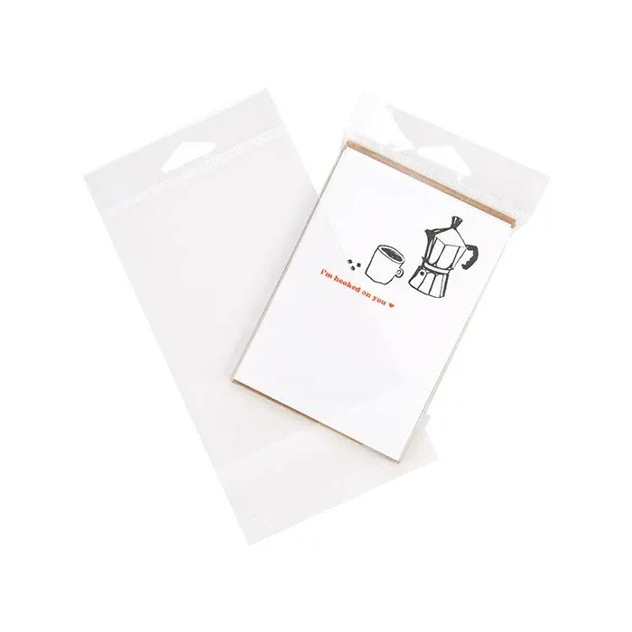 Headerbags 10.3x13.7cm Reclosable and Crystal Clear