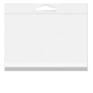 Headerbags 15.9x11.4cm Reclosable and Crystal Clear