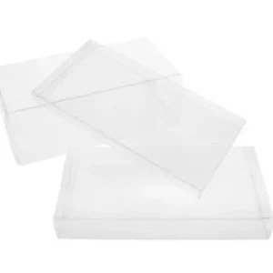 Plastic Gift Boxes 12.1x2.5x15.7cm Crystal Clear