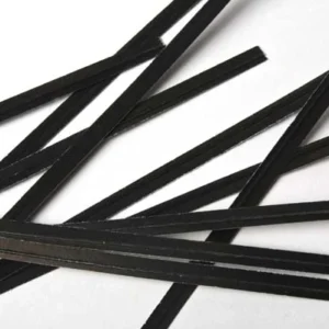 Tin Ties 15.2x0.4cm Paper Black (1.000 pieces)