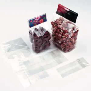 Block Bottom Bags Super Clear 10.2x7.6x25.4cm