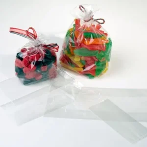 Plastic Bags 8.9x5.7x30.5cm with side gusset