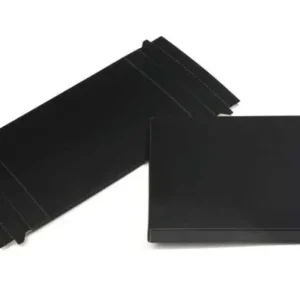 Kraft Gift Boxes Matt Black 12.4x2.5x17.1cm
