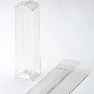 Plastic Gift Boxes 6.5x6.5x30.6cm Autolock Bottom