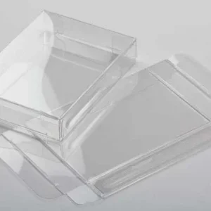 Plastic Gift Boxes 7x1.6x9.5cm Crystal Clear