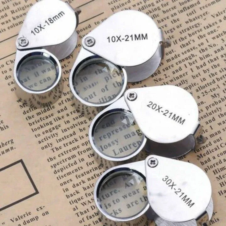 Metal Ultra Vision Glass Magnifier - Image 0